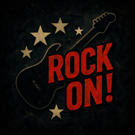 rock on logo